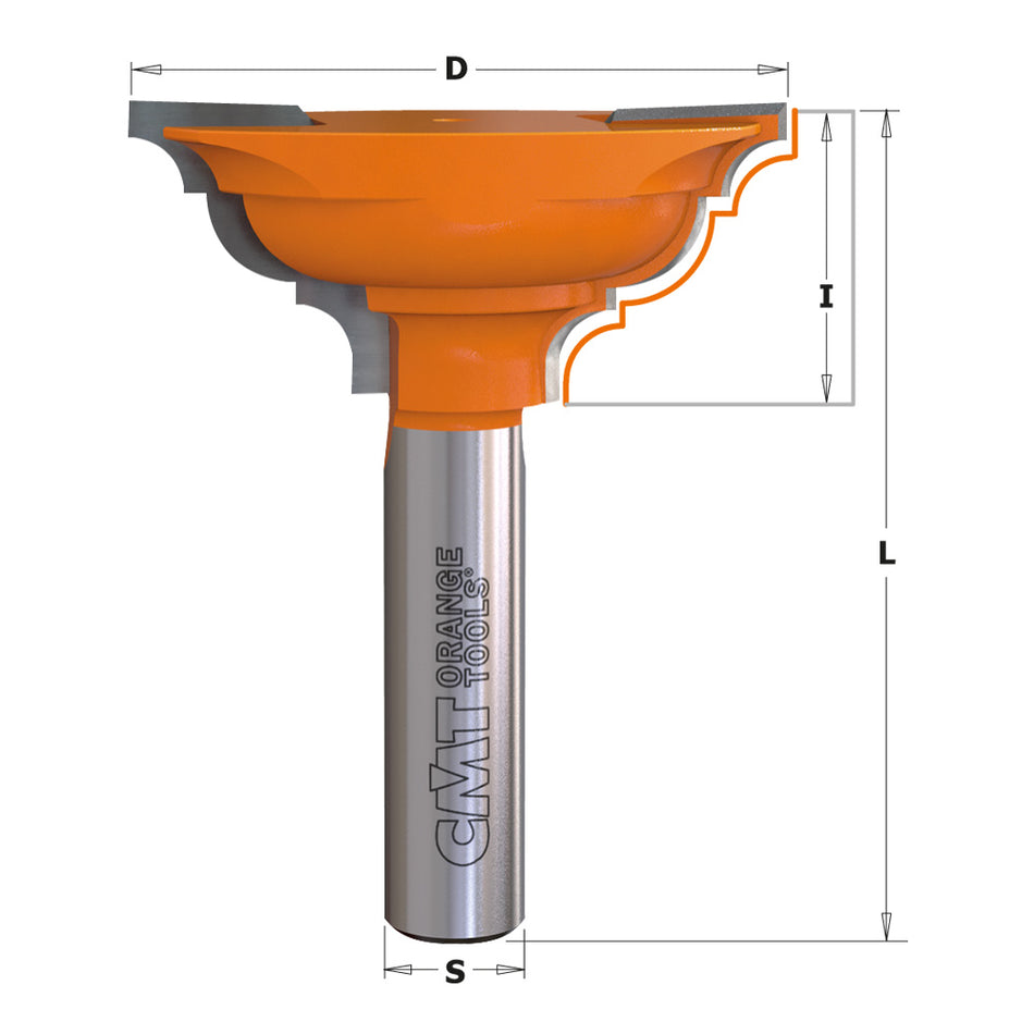 CMT Orange Tools 967.701.11 Molding router bits industrial industrial Tools Industrial router bits Woodworking Tools and accessories Ireland Maginn Machinery 02
