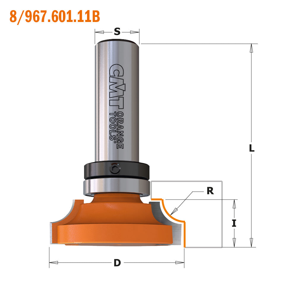 CMT Orange Tools 967.603.11B Molding router bits industrial industrial Tools Industrial router bits Woodworking Tools and accessories Ireland Maginn Machinery 02
