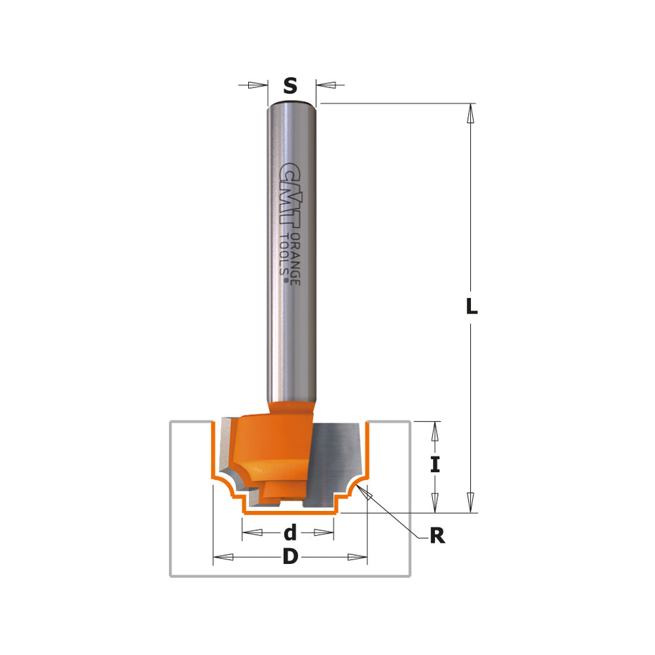 CMT Orange Tools 765.101.11 Decorative Ogee Bits industrial industrial Tools Industrial router bits Woodworking Tools and accessories Ireland Maginn Machinery 02