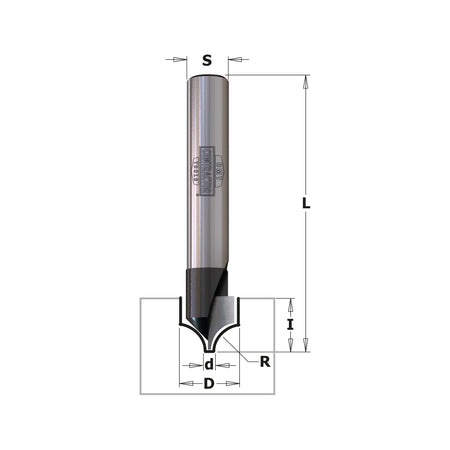 CMT Orange Tools K965-100 Decorative Ogee bit Hardware Hardware Tools Contractor router bits Woodworking Tools and accessories Ireland Maginn Machinery 02