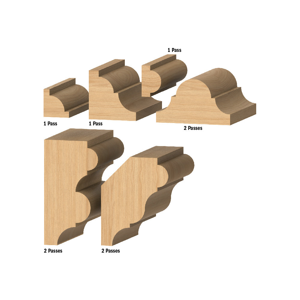 CMT Orange Tools 856.801.11 Multiprofile router bits industrial industrial Tools Industrial router bits Woodworking Tools and accessories Ireland Maginn Machinery 07