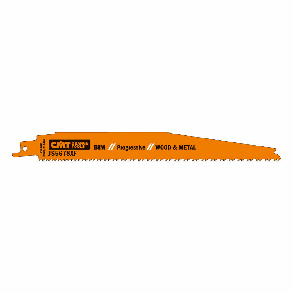 CMT Orange Tools JS5678XF-20 Sabre saw blade for wood with nails, glass fiber and epoxy Hardware Hardware Tools Sabre - Reciprocating saw blades Woodworking Tools and accessories Ireland Maginn Machinery