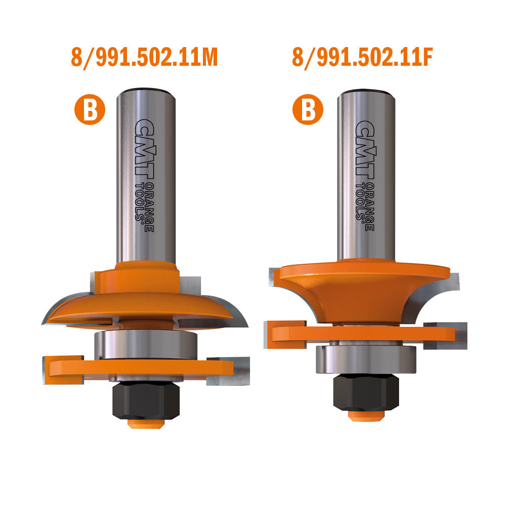CMT Orange Tools 891.503.11 Rail & Stile Sets industrial industrial Tools Industrial router bits Woodworking Tools and accessories Ireland Maginn Machinery 05