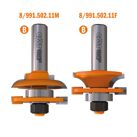 CMT Orange Tools 891.503.11 Rail & Stile Sets industrial industrial Tools Industrial router bits Woodworking Tools and accessories Ireland Maginn Machinery 05