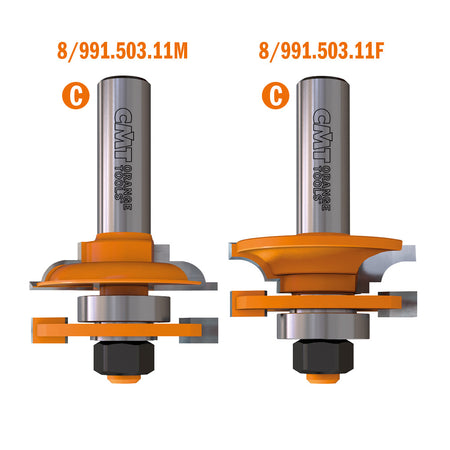 CMT Orange Tools 891.503.11 Rail & Stile Sets industrial industrial Tools Industrial router bits Woodworking Tools and accessories Ireland Maginn Machinery 07