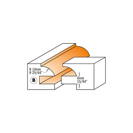 CMT Orange Tools 891.503.11 Rail & Stile Sets industrial industrial Tools Industrial router bits Woodworking Tools and accessories Ireland Maginn Machinery 06