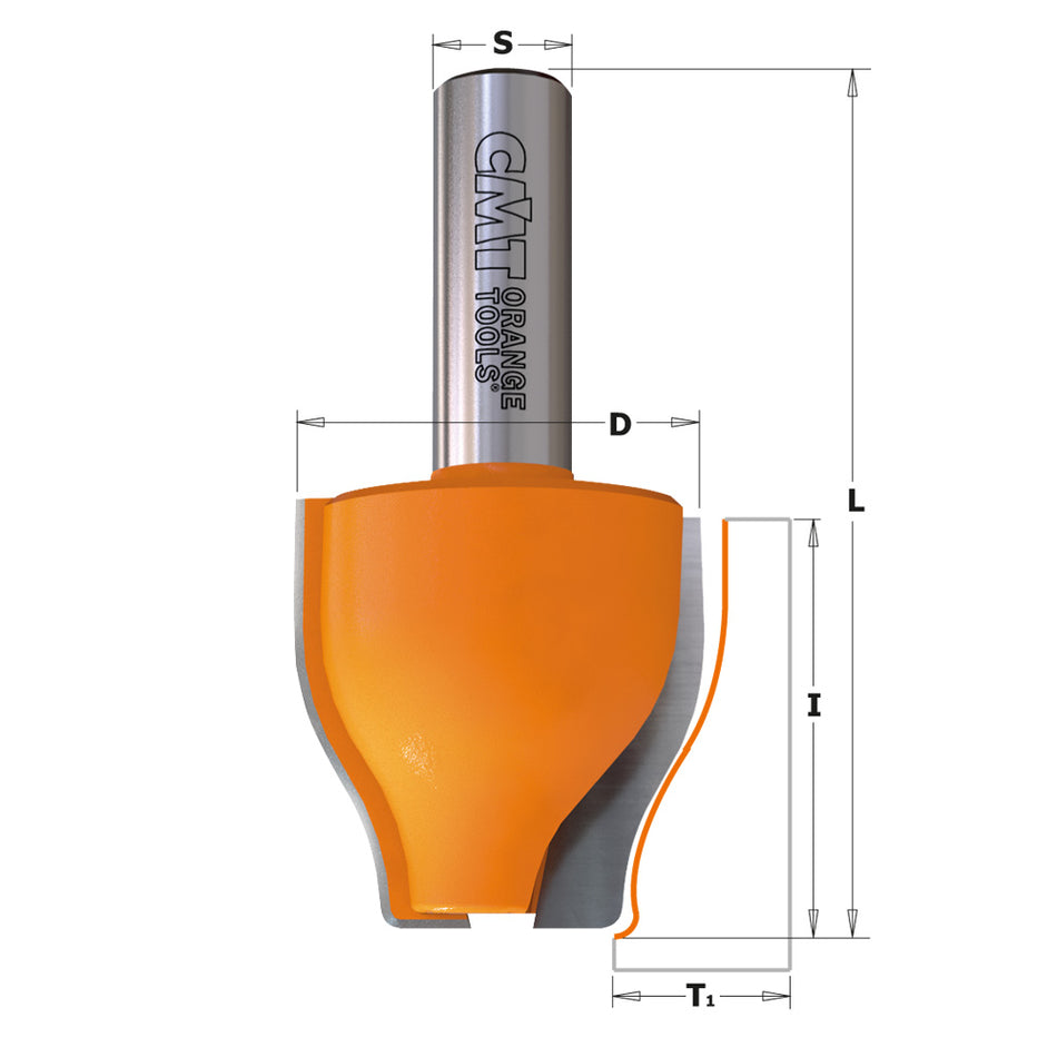 CMT Orange Tools 890.601.11 Vertical Raised Panel Bits industrial industrial Tools Industrial router bits Woodworking Tools and accessories Ireland Maginn Machinery 02