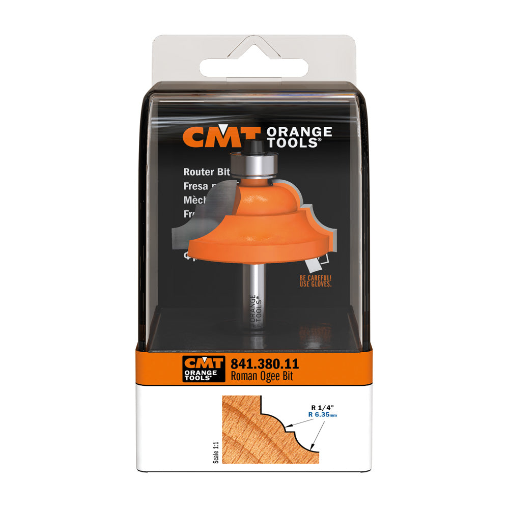 CMT Orange Tools 741.380.11 Roman ogee router bits industrial industrial Tools Industrial router bits Woodworking Tools and accessories Ireland Maginn Machinery 04