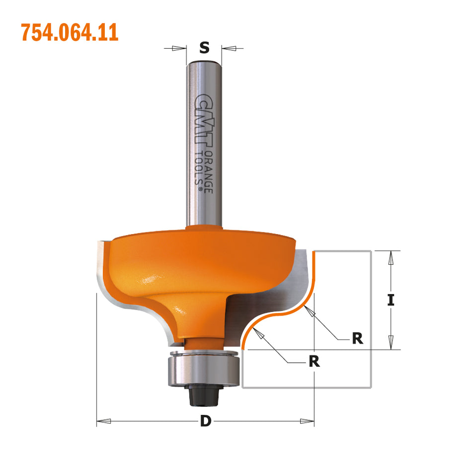 CMT Orange Tools 859.064.11 Ogee Bits industrial industrial Tools Industrial router bits Woodworking Tools and accessories Ireland Maginn Machinery 02