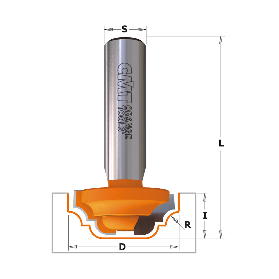 CMT Orange Tools 748.190.11 Plunge Ogee Bits industrial industrial Tools Industrial router bits Woodworking Tools and accessories Ireland Maginn Machinery 02