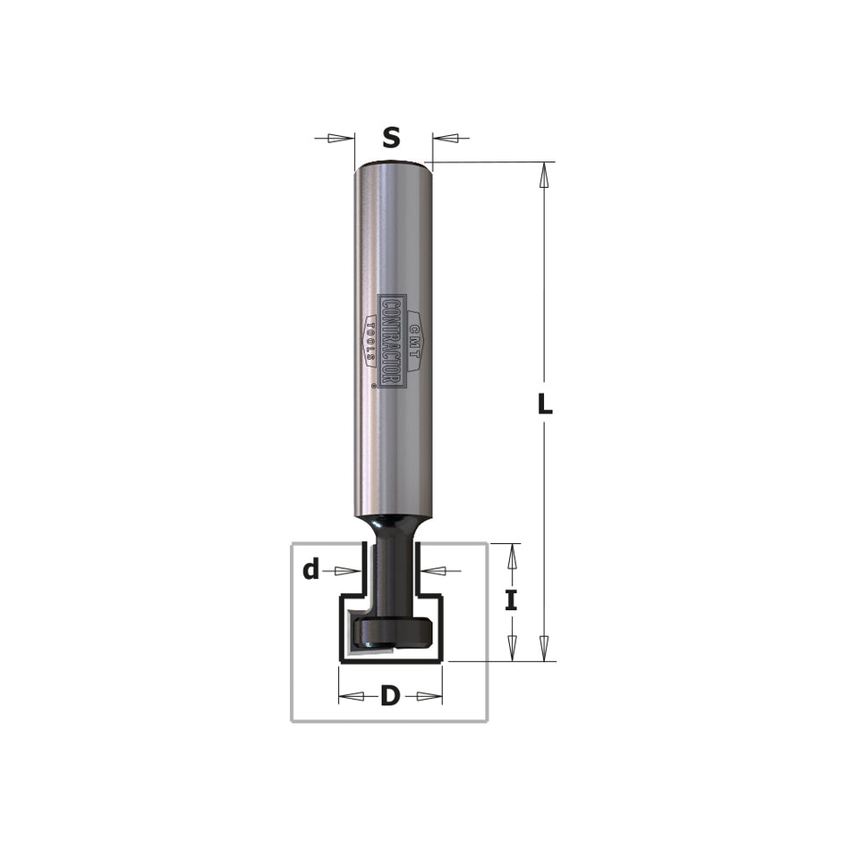 CMT Orange Tools K950-095 Keyhole Bit Hardware Hardware Tools Contractor router bits Woodworking Tools and accessories Ireland Maginn Machinery 02