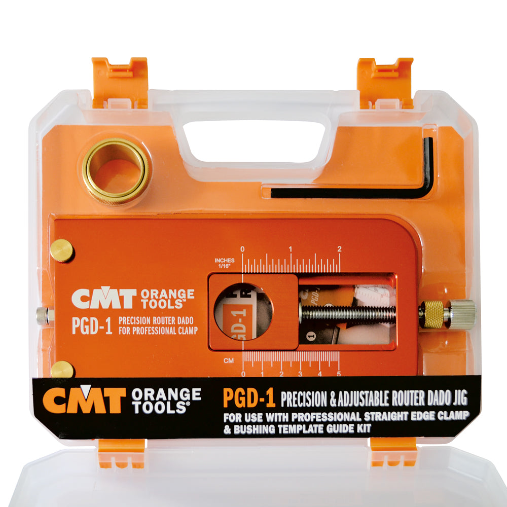 CMT Orange Tools PGD-1 PGD-1 - Adjustable Precision Router Dado Jig Hardware Hardware Tools Systems and accessories Woodworking Tools and accessories Ireland Maginn Machinery 08