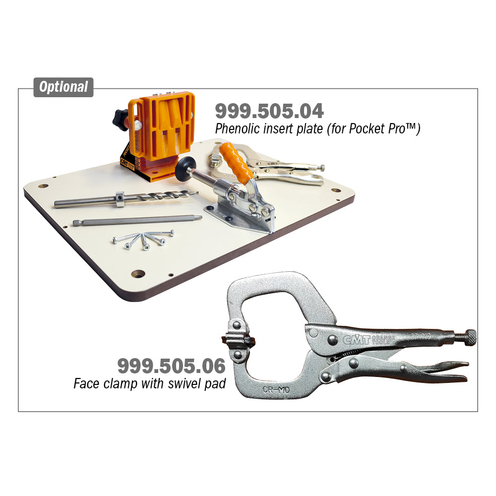 CMT Orange Tools PPJ-002 Pocket-Pro joinery system Hardware Hardware Tools Systems and accessories Woodworking Tools and accessories Ireland Maginn Machinery 04