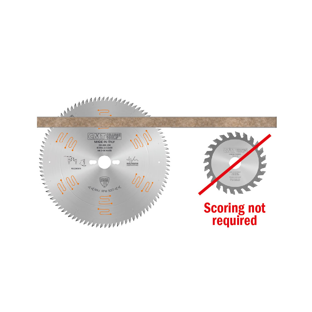 CMT Orange Tools 283.080.10M Ultra Fine Finishing Saw Blade Industrial Industrial Tools Industrial circular saw blades Woodworking Tools and accessories Ireland Maginn Machinery 07