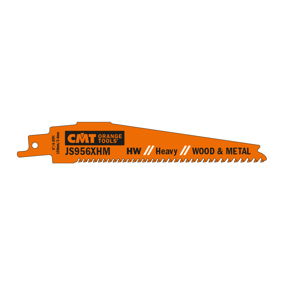 CMT Orange Tools JS956XHM-3 Sabre Saw Blade for wood with nails or metal Hardware Hardware Tools Sabre - Reciprocating saw blades Woodworking Tools and accessories Ireland Maginn Machinery