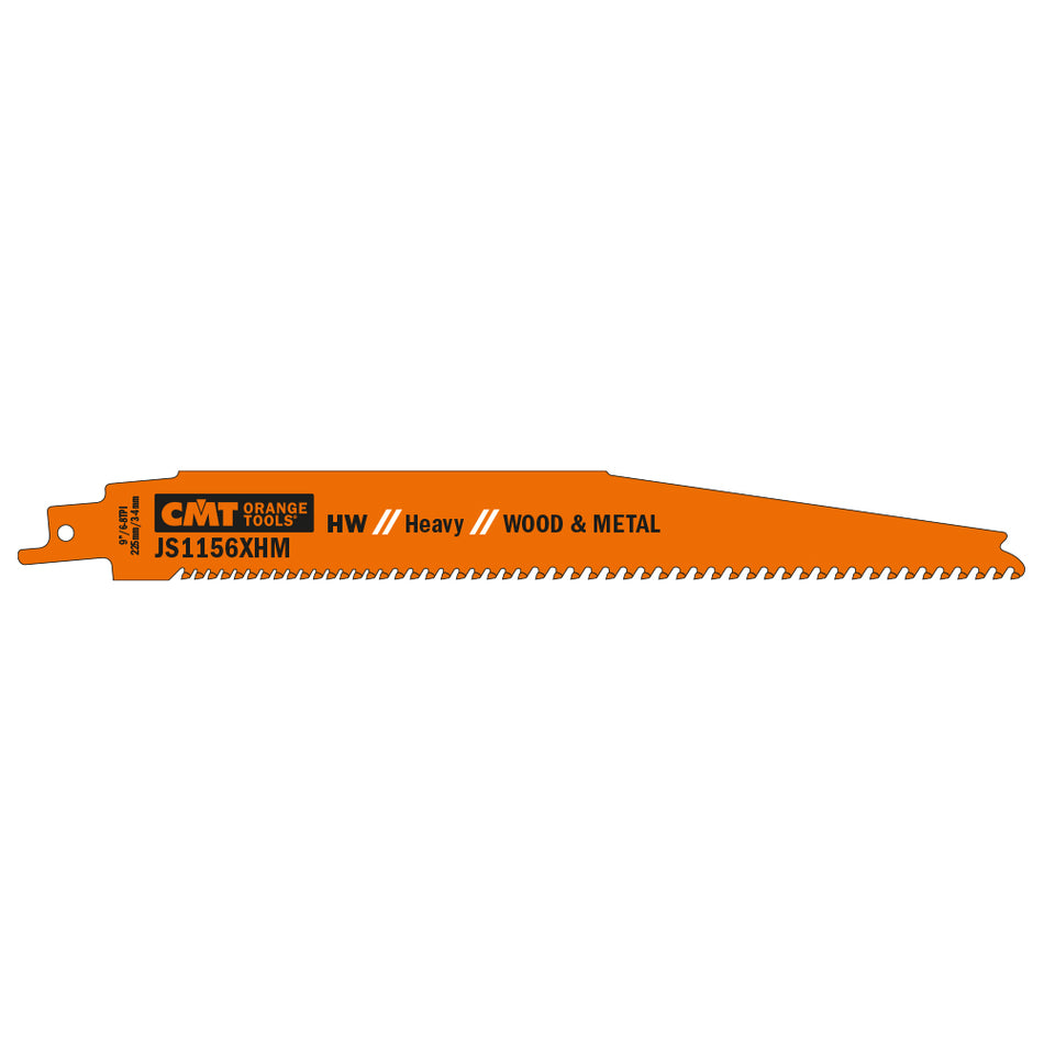 CMT Orange Tools JS1156XHM-3 Blade for cutting wood with nails or metal Hardware Hardware Tools Sabre - Reciprocating saw blades Woodworking Tools and accessories Ireland Maginn Machinery