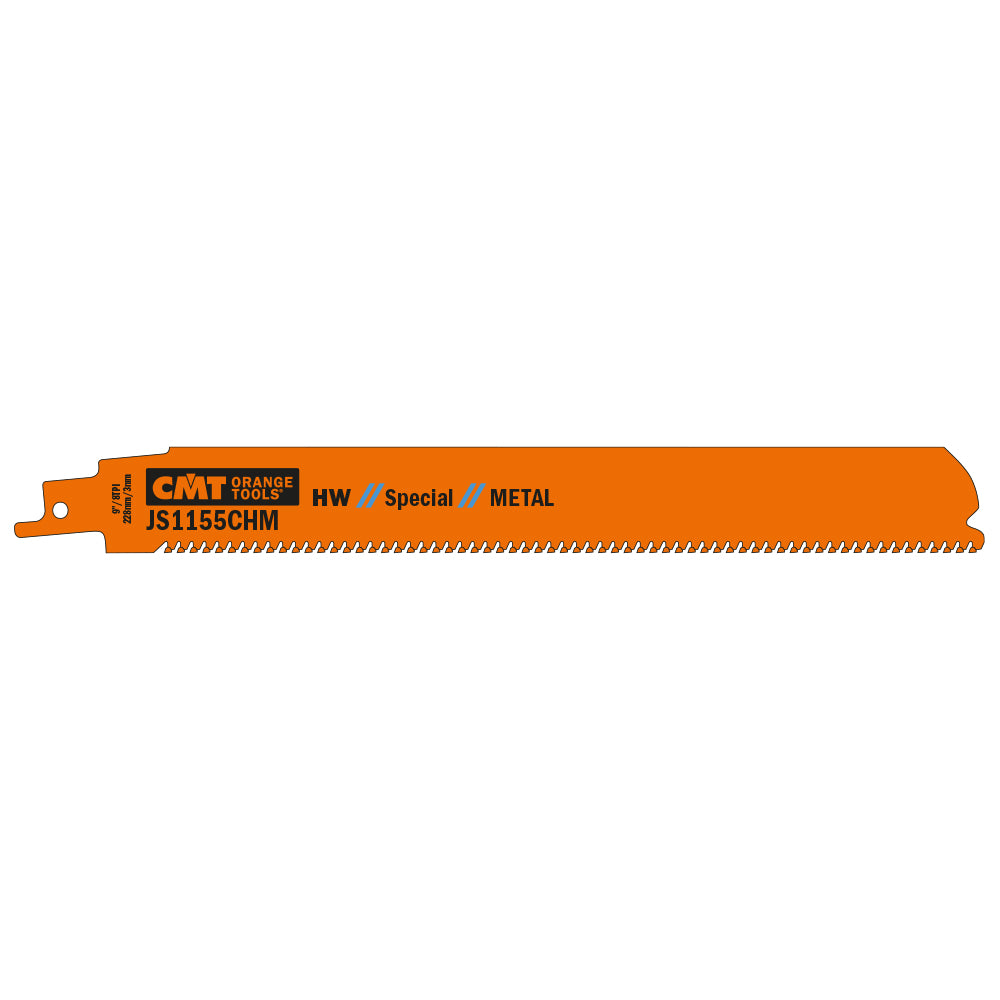 CMT Orange Tools JS1155CHM-3 For cutting wood with nails or metal Hardware Hardware Tools Sabre - Reciprocating saw blades Woodworking Tools and accessories Ireland Maginn Machinery