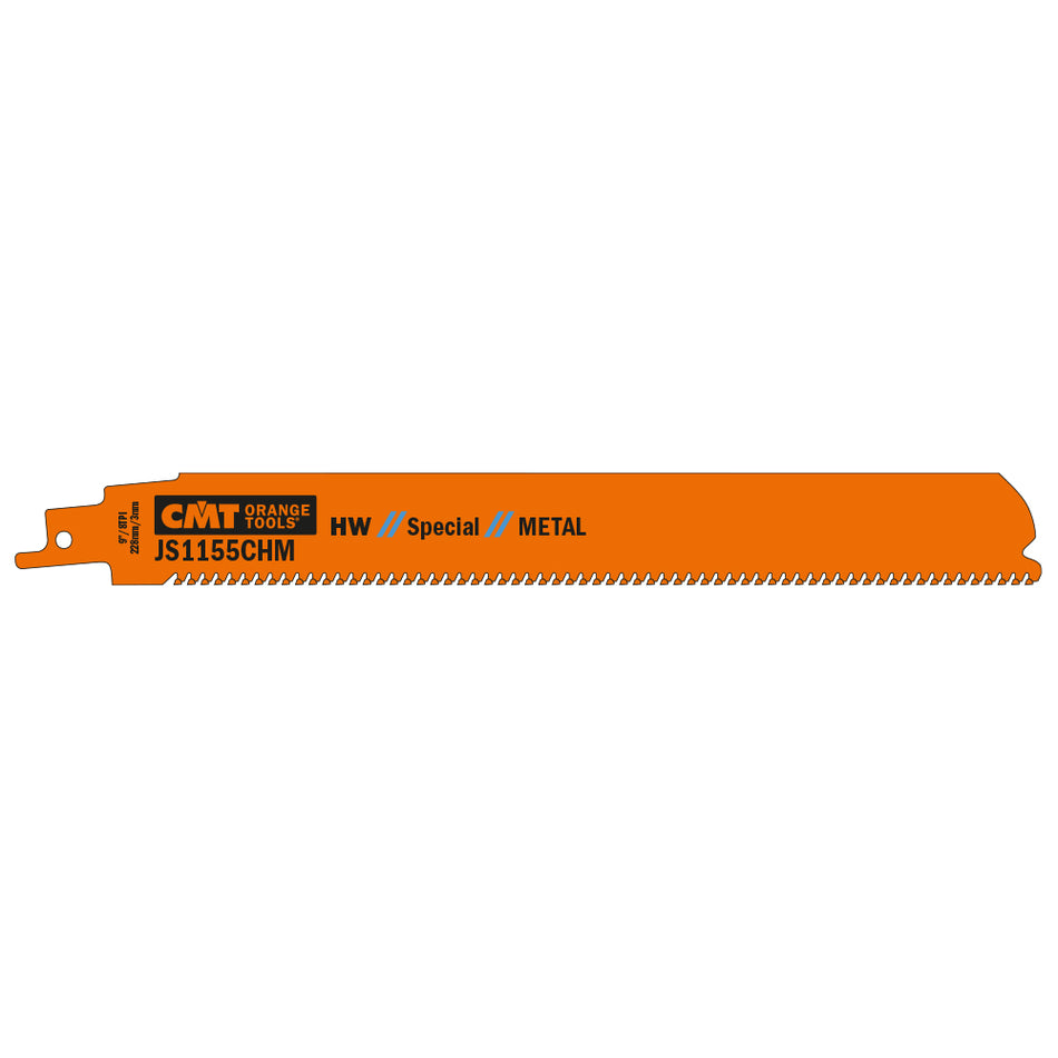 CMT Orange Tools JS1155CHM-3 For cutting wood with nails or metal Hardware Hardware Tools Sabre - Reciprocating saw blades Woodworking Tools and accessories Ireland Maginn Machinery