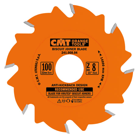 CMT Orange Tools 240.006.04 Biscuit joiner circular saw blades Industrial Industrial Tools Industrial circular saw blades Woodworking Tools and accessories Ireland Maginn Machinery 03