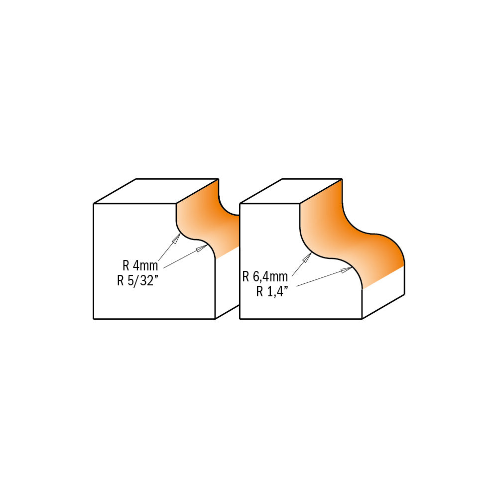 CMT Orange Tools 759.040.11 Ogee Bits industrial industrial Tools Industrial router bits Woodworking Tools and accessories Ireland Maginn Machinery 03