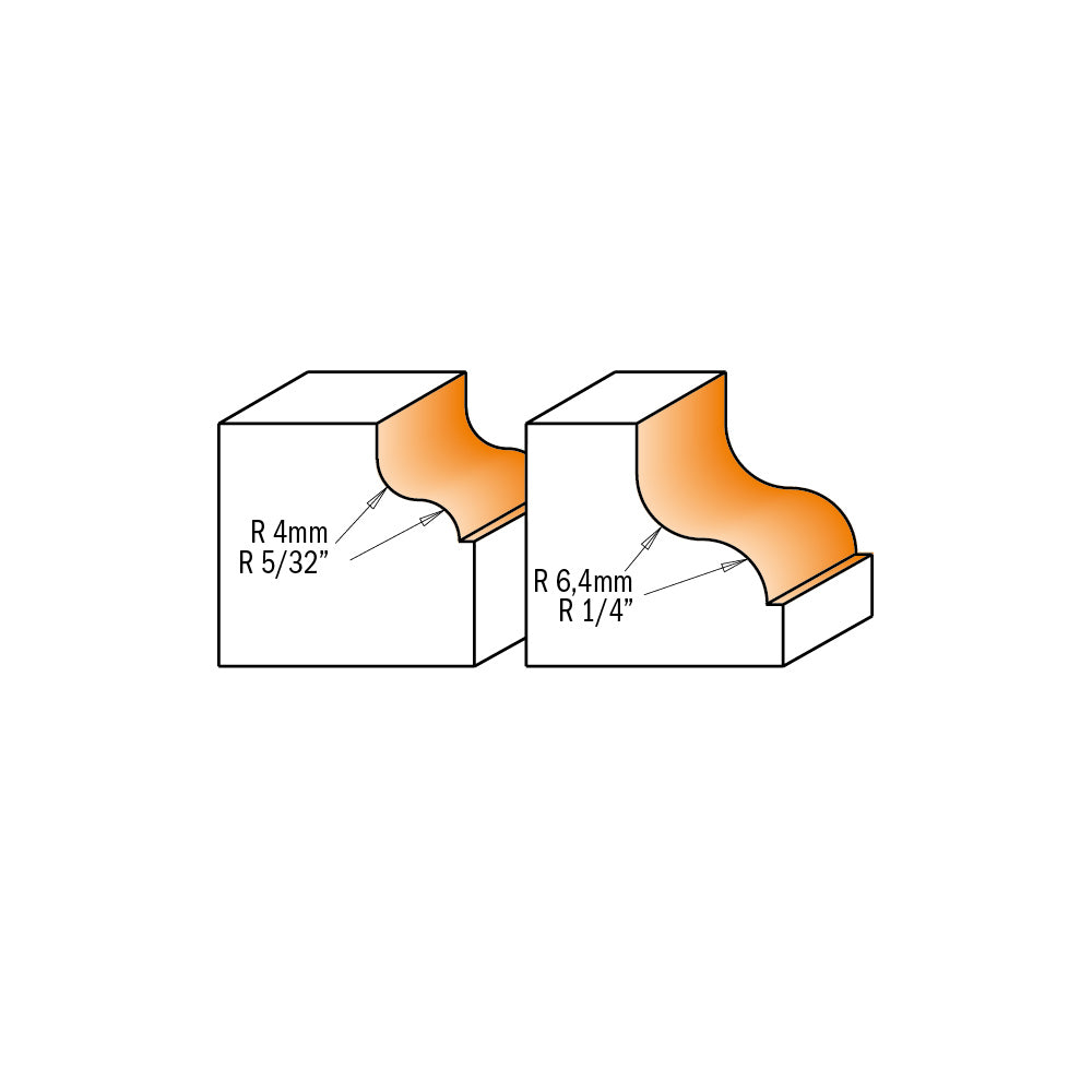 CMT Orange Tools 760.040.11 Ogee Bits industrial industrial Tools Industrial router bits Woodworking Tools and accessories Ireland Maginn Machinery 03