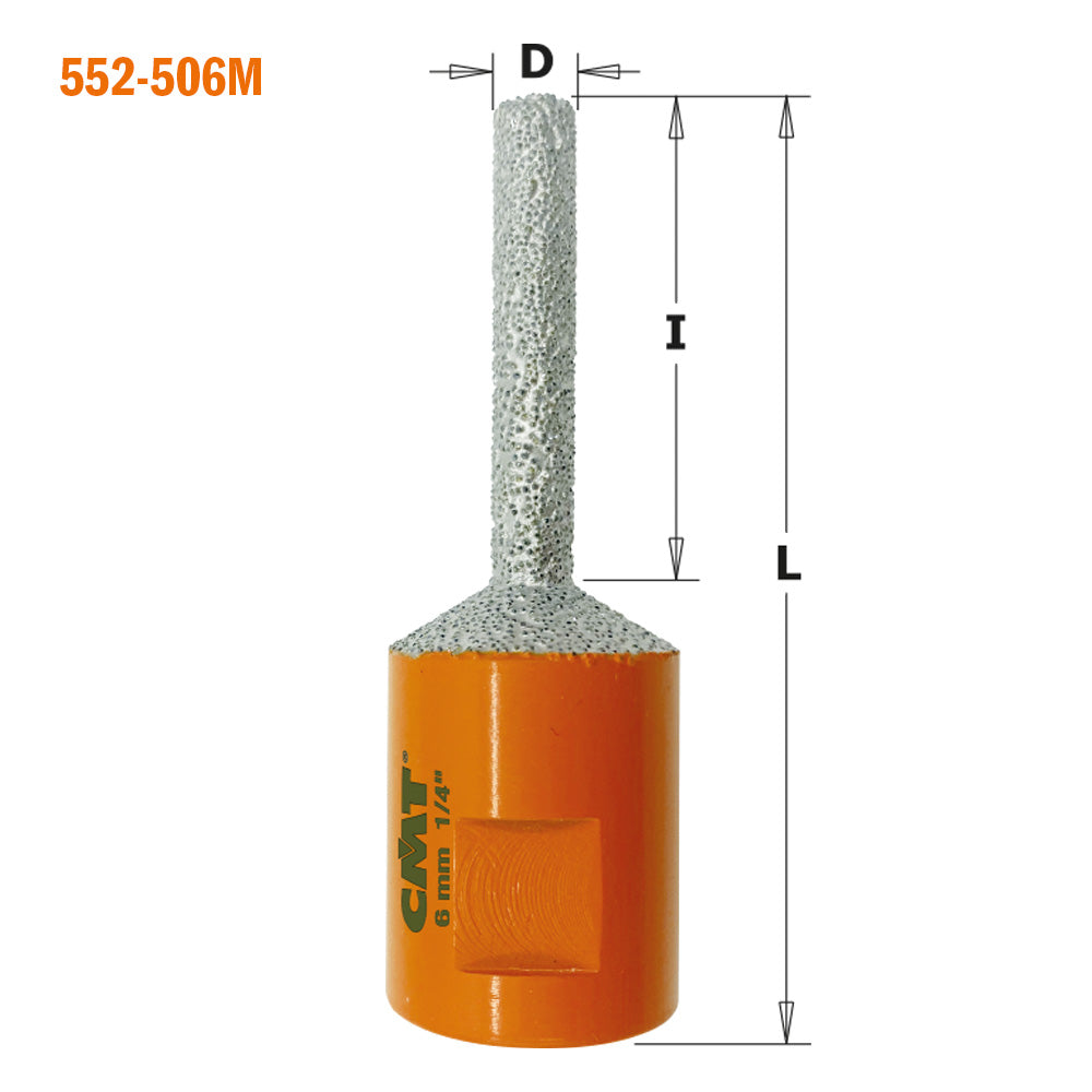 CMT Orange Tools 552-506M 552 Special Diamond Bit DP Hardware Hardware Tools Hole saws Woodworking Tools and accessories Ireland Maginn Machinery 03