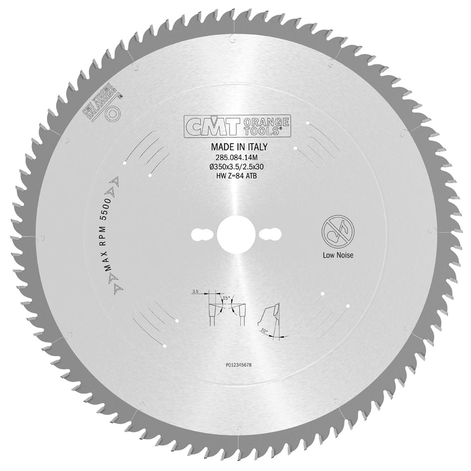 CMT Orange Tools 285.060.10M Industrial rip & crosscut circular saw blades Industrial Industrial Tools Industrial circular saw blades Woodworking Tools and accessories Ireland Maginn Machinery 02