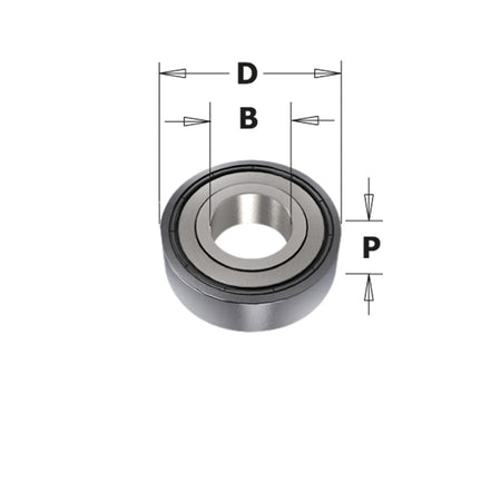 CMT Orange Tools 791.002.00 791 - Bearings Hardware Hardware Tools Spare parts and accessories Woodworking Tools and accessories Ireland Maginn Machinery 02