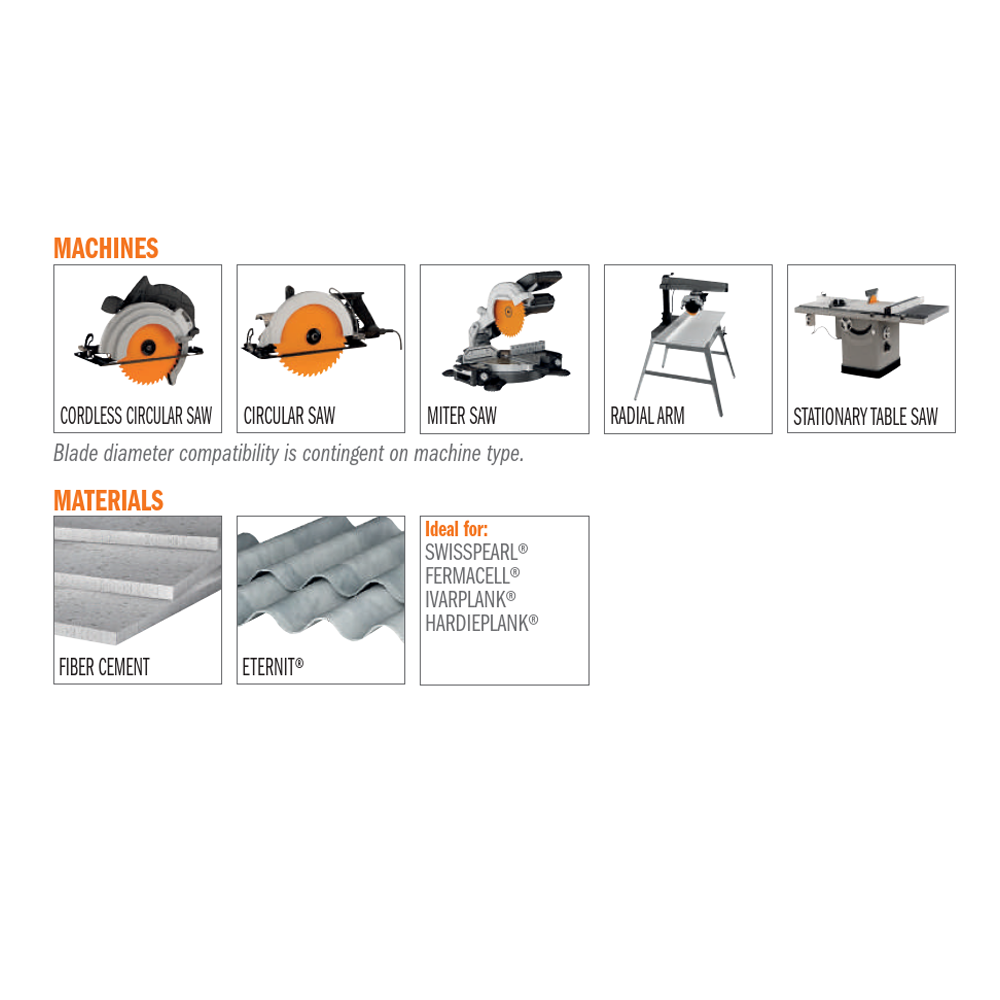 CMT Orange Tools 236.180.04H 236 DP SAW BLADES - ULTRA-HARD MATERIALS- LONG LIFE Hardware Hardware Tools Circular saw blades CMT Contractor Tools® - ITKPlus® Woodworking Tools and accessories Ireland Maginn Machinery 06