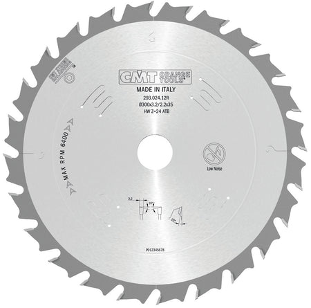 CMT Orange Tools 293.024.12R Ripping Saw Blade Industrial Industrial Tools Industrial circular saw blades Woodworking Tools and accessories Ireland Maginn Machinery 06