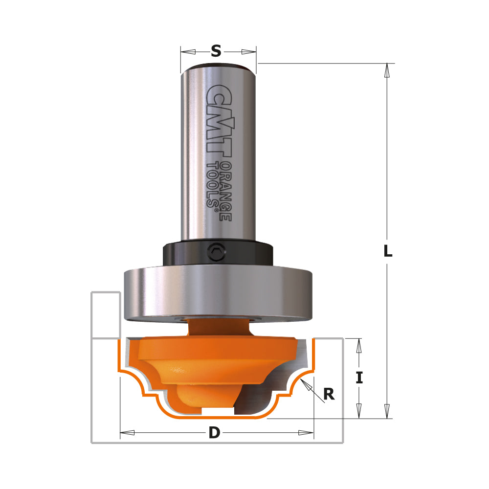 CMT Orange Tools 948.317.11B Plunge Ogee Bits industrial industrial Tools Industrial router bits Woodworking Tools and accessories Ireland Maginn Machinery 02
