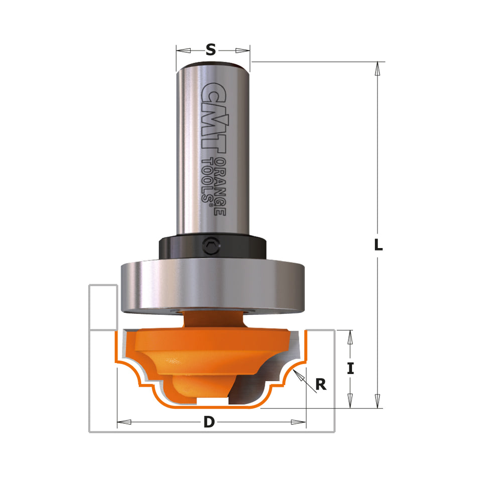 CMT Orange Tools 848.817.11B Plunge Ogee Bits industrial industrial Tools Industrial router bits Woodworking Tools and accessories Ireland Maginn Machinery 02