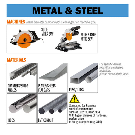 CMT Orange Tools 226.580.12M Industrial circular saw blades for Stainless Steel Industrial Industrial Tools Industrial circular saw blades Woodworking Tools and accessories Ireland Maginn Machinery 11