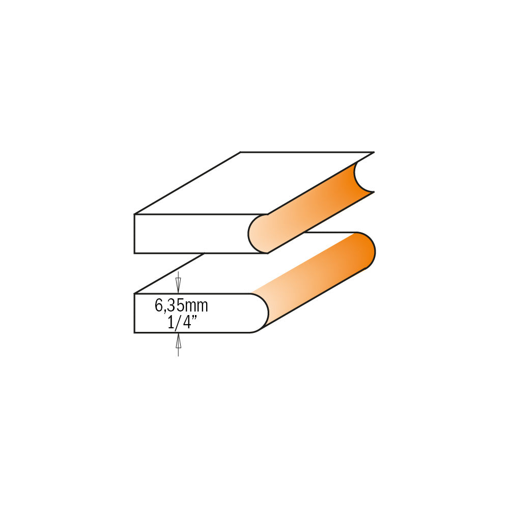 CMT Orange Tools 855.701.11 Flute & bead router bit set industrial industrial Tools Industrial router bits Woodworking Tools and accessories Ireland Maginn Machinery 06