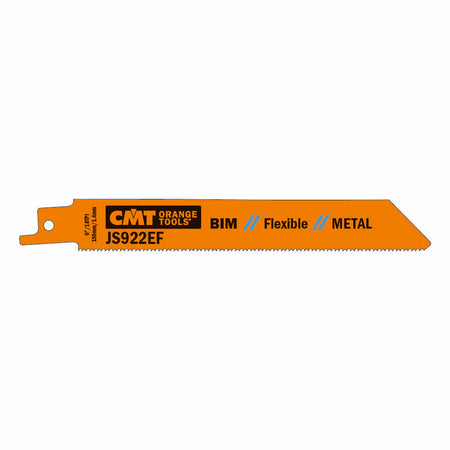 CMT Orange Tools JS922EF-20 Sabre blade for cutting sheet metal, pipe and profiles Hardware Hardware Tools Sabre - Reciprocating saw blades Woodworking Tools and accessories Ireland Maginn Machinery