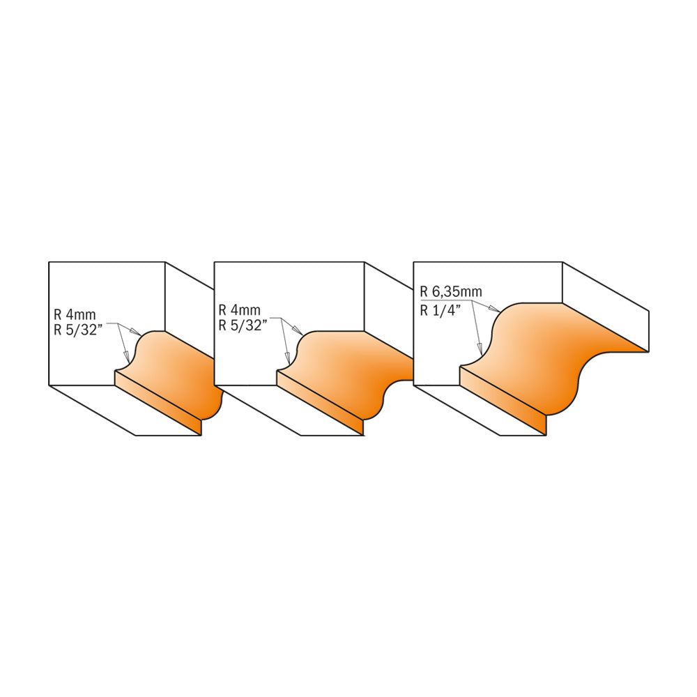 CMT Orange Tools 867.501.11B Moulding Bits industrial industrial Tools Industrial router bits Woodworking Tools and accessories Ireland Maginn Machinery 03