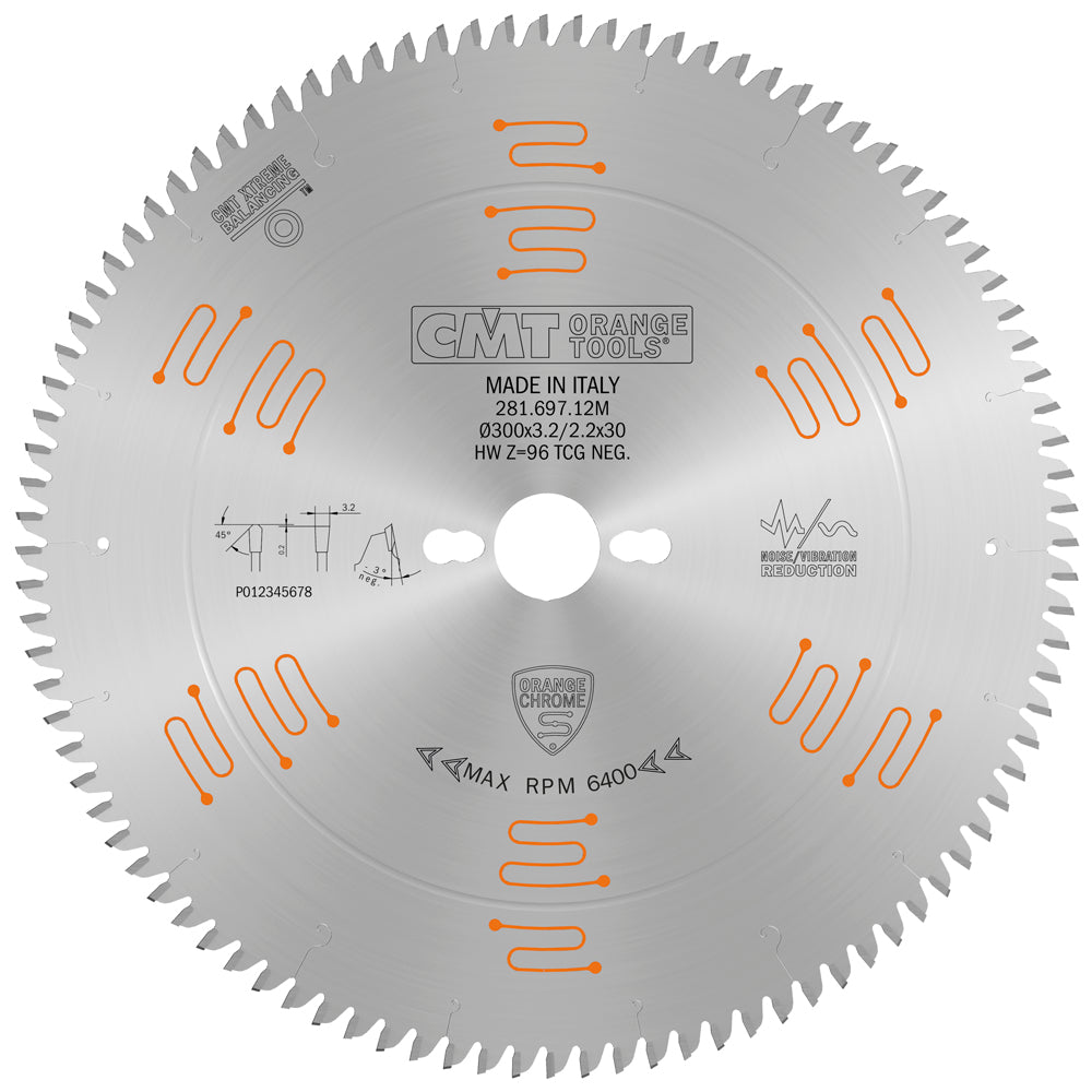 CMT Orange Tools 281.810.60M circular saw blades Lamintaed and HPL Industrial Industrial Tools Industrial circular saw blades Woodworking Tools and accessories Ireland Maginn Machinery