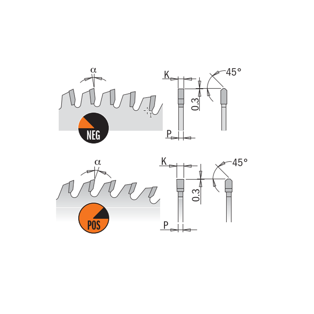 CMT Orange Tools 281.790.54M circular saw blades Lamintaed and HPL Industrial Industrial Tools Industrial circular saw blades Woodworking Tools and accessories Ireland Maginn Machinery 03