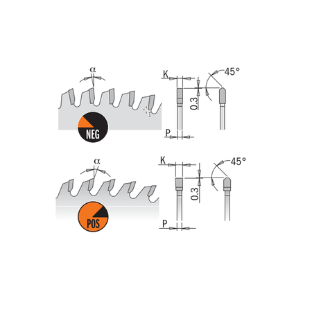 CMT Orange Tools 281.790.54M circular saw blades Lamintaed and HPL Industrial Industrial Tools Industrial circular saw blades Woodworking Tools and accessories Ireland Maginn Machinery 03