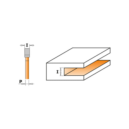 CMT Orange Tools 822.016.11B Slot cutters industrial industrial Tools Industrial router bits Woodworking Tools and accessories Ireland Maginn Machinery 03