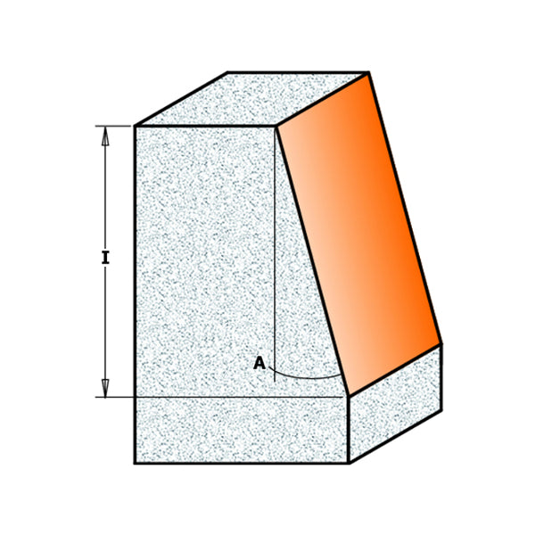 CMT Orange Tools 881.521.11 Solid Surface Bevel Bit industrial industrial Tools Industrial router bits Woodworking Tools and accessories Ireland Maginn Machinery 03