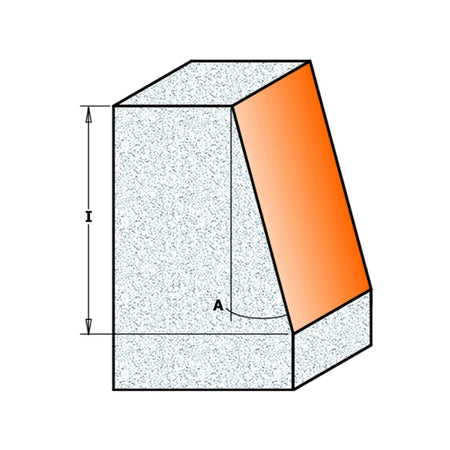 CMT Orange Tools 881.521.11 Solid Surface Bevel Bit industrial industrial Tools Industrial router bits Woodworking Tools and accessories Ireland Maginn Machinery 03