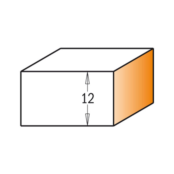 CMT Orange Tools 655.190.11 Straight router bit with insert knives Industrial Industrial Tools Router bits with insert knives Woodworking Tools and accessories Ireland Maginn Machinery 02