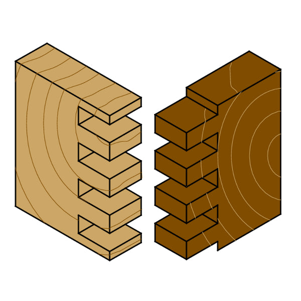 CMT Orange Tools CMT300-T080 Box joint templates Hardware Hardware Tools Systems and accessories Woodworking Tools and accessories Ireland Maginn Machinery 02