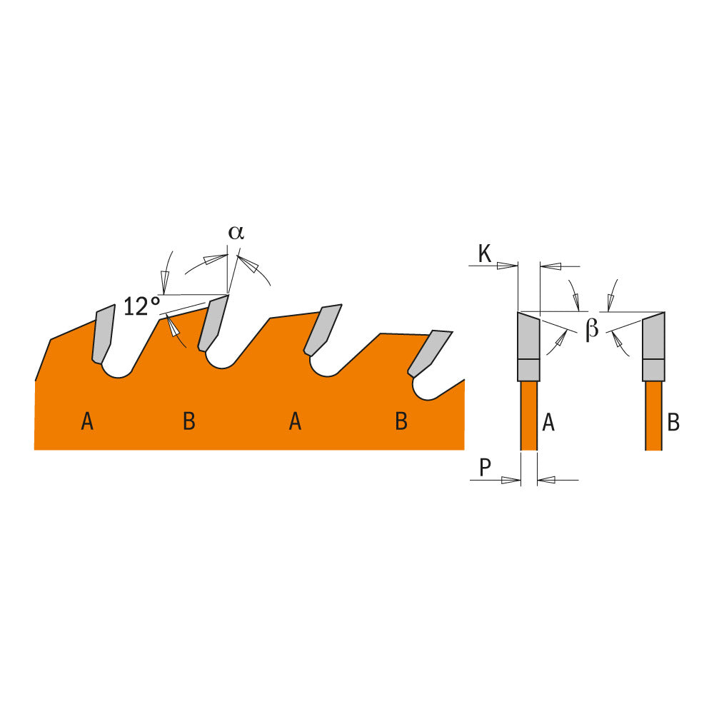 CMT Orange Tools 271.216.36M 271 ITK Plus circular saw blades ripping and crosscut - General Purpose - THIN KERF Hardware Hardware Tools Circular saw blades CMT Contractor Tools® - ITKPlus® Woodworking Tools and accessories Ireland Maginn Machinery 03