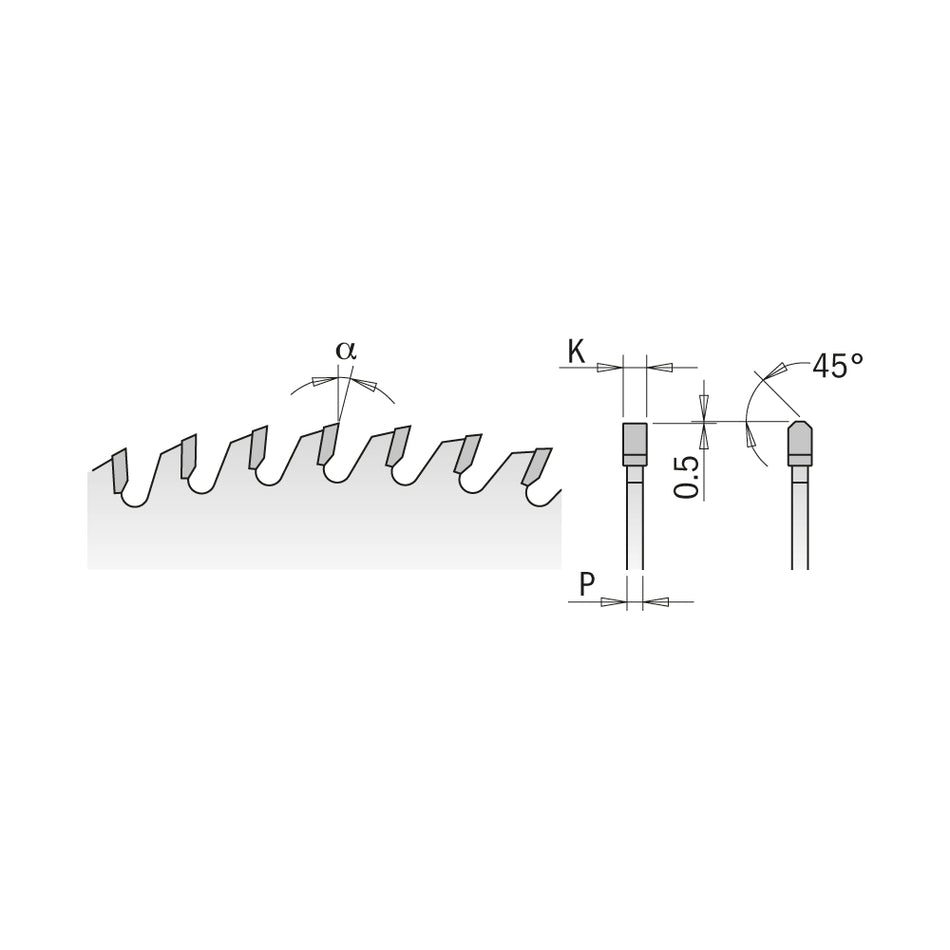 CMT Orange Tools 282.054.14M Industrial panel sizing circular saw blades Industrial Industrial Tools Industrial circular saw blades Woodworking Tools and accessories Ireland Maginn Machinery 02