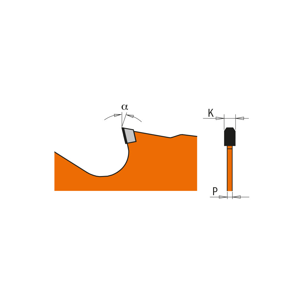 CMT Orange Tools 236.160.10H 236 DP SAW BLADES - ULTRA-HARD MATERIALS- LONG LIFE Hardware Hardware Tools Circular saw blades CMT Contractor Tools® - ITKPlus® Woodworking Tools and accessories Ireland Maginn Machinery 03