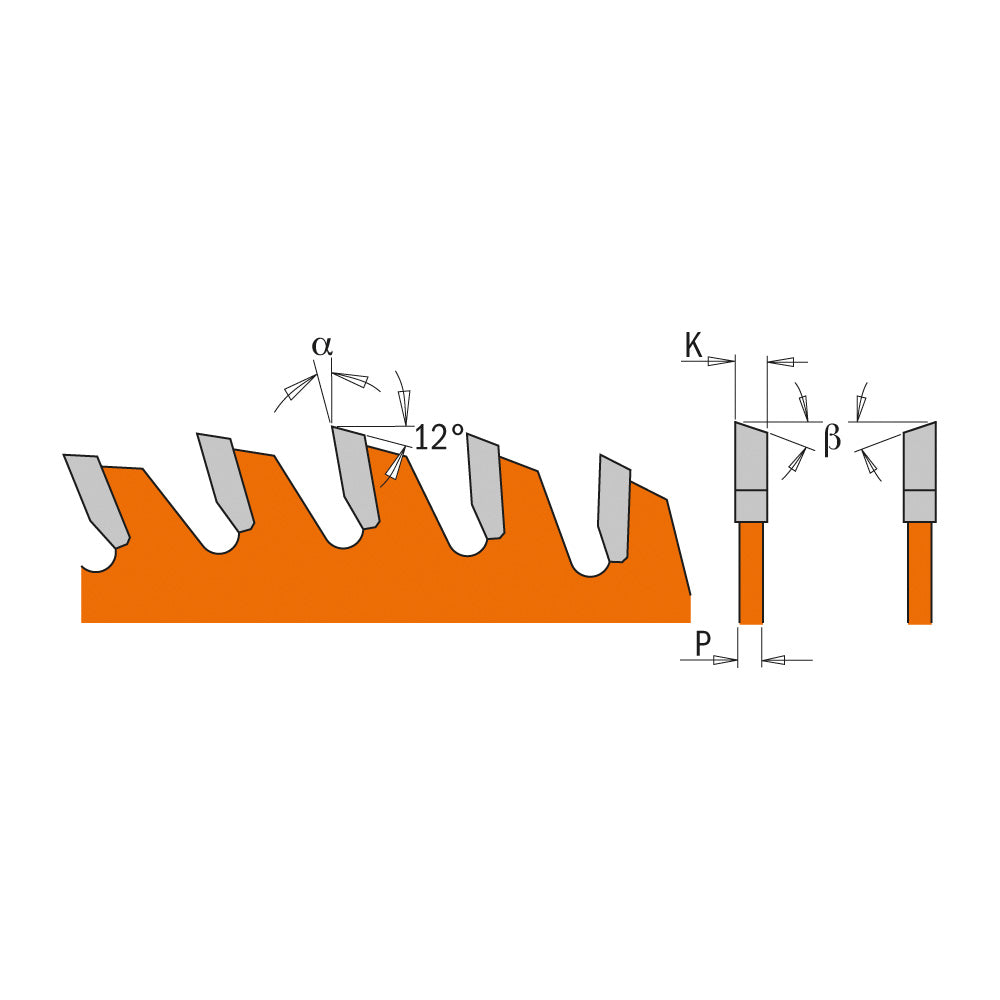 CMT Orange Tools 273.080.36D ITK Plus ultra finish circular saw blade Hardware Hardware Tools Circular saw blades CMT Contractor Tools® - ITKPlus® Woodworking Tools and accessories Ireland Maginn Machinery 04