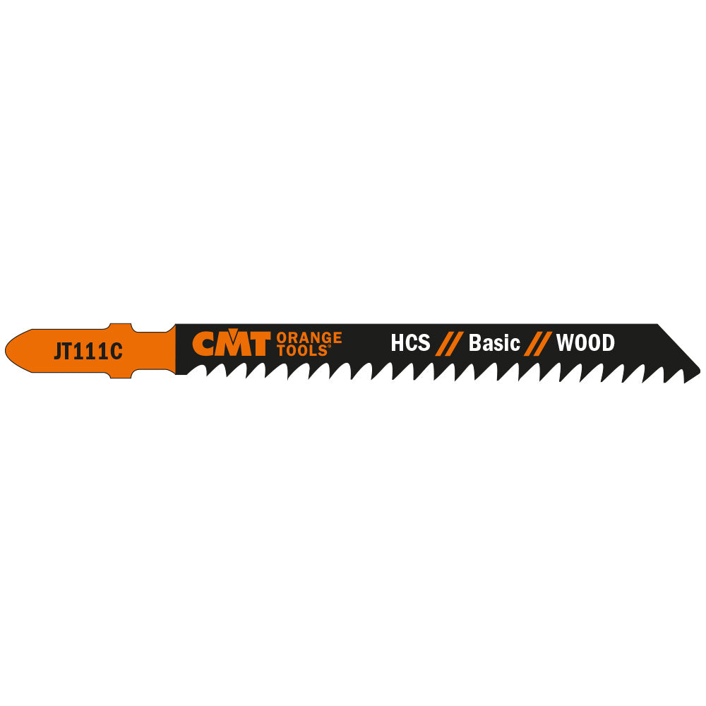 CMT Orange Tools JT111C-5 Fast coarse cuts on softwood Hardware Hardware Tools Jig saw blades Woodworking Tools and accessories Ireland Maginn Machinery