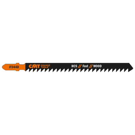 CMT Orange Tools JT344D-5 Very fast cuts, straight and coarse on thick construction timber, hard/softwood Hardware Hardware Tools Jig saw blades Woodworking Tools and accessories Ireland Maginn Machinery